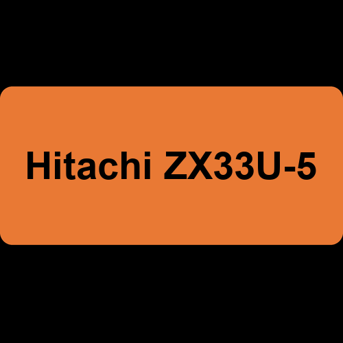 Hitachi ZX33U-5